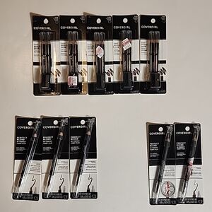 10 Covergirl Brow & Eye Pencil Easy Breezy Brow Perfect Blend Black Charcoal